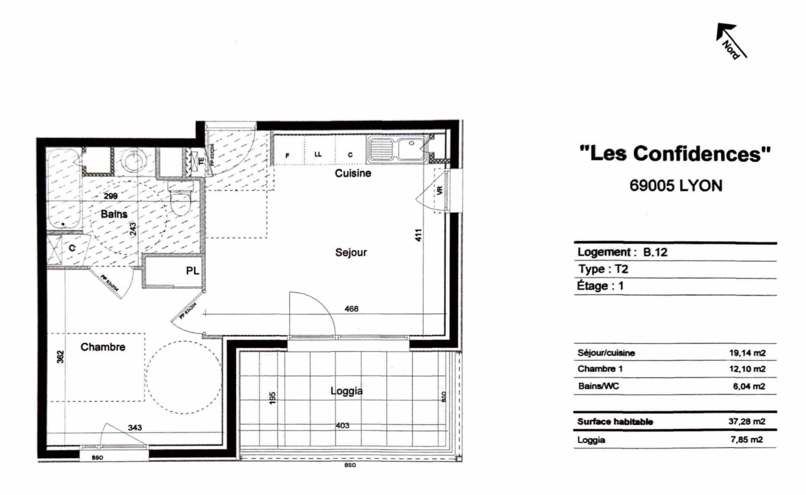 Image_, Appartement, Lyon, ref :VAP100002544